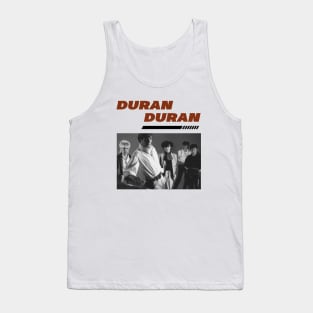 Duran Duran Fanart Design Tank Top